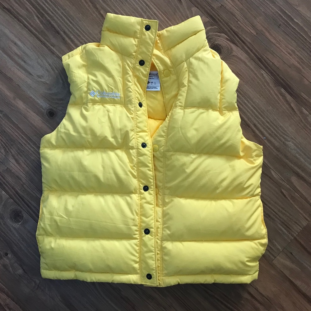 Columbia down vest